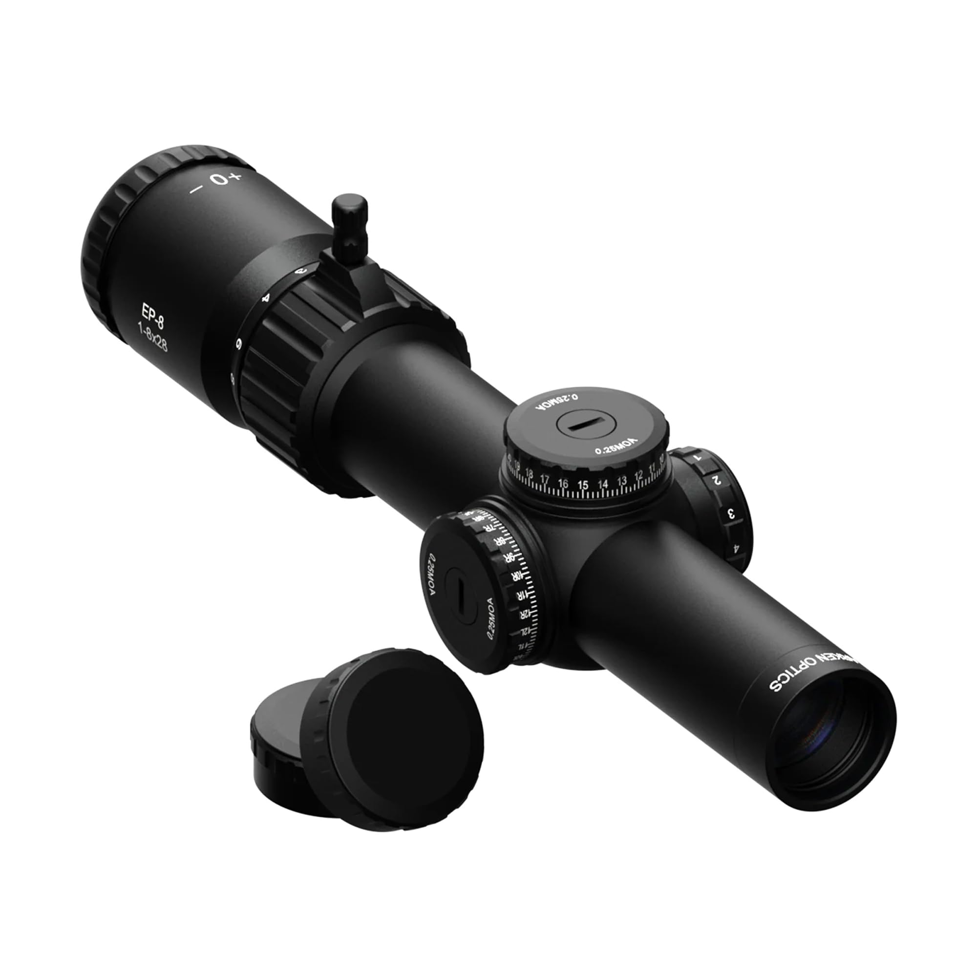 Arken Optics EP8 1-8x28 LPVO First Focal Plane Riflescope 34mm